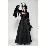 Dark In Love Milla Gothic Velvet Open Bolero