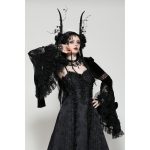 Dark In Love Milla Gothic Velvet Open Bolero