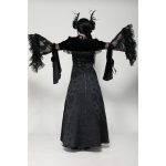 Dark In Love Milla Gothic Velvet Open Bolero
