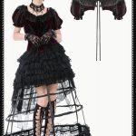 Dark In Love Bloodwine Velvet Red Gothic Bolero