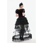 Dark In Love Bloodwine Velvet Red Gothic Bolero