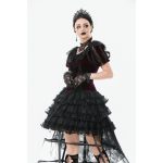 Dark In Love Bloodwine Velvet Red Gothic Bolero