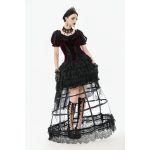 Dark In Love Bloodwine Velvet Red Gothic Bolero