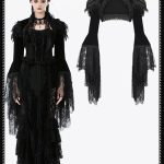 Dark In Love Mortis Puffy Shoulder & Dramatic Sleeves Gothic Bolero