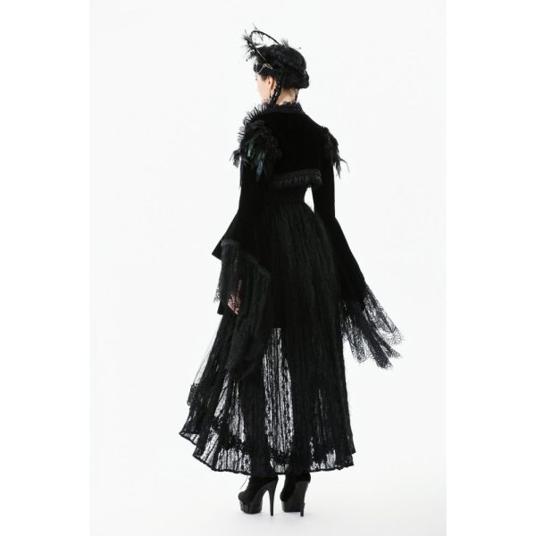 Dark In Love Mortis Puffy Shoulder & Dramatic Sleeves Gothic Bolero