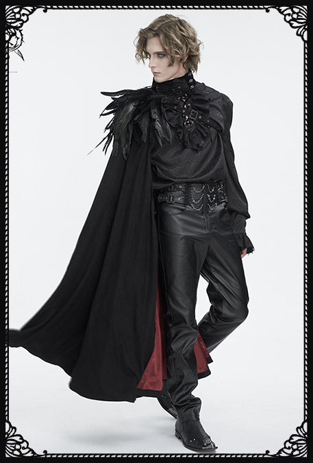 Devil Fashion Raven Single Shoulder Shawl
