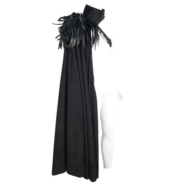 Devil Fashion Raven Single Shoulder Shawl