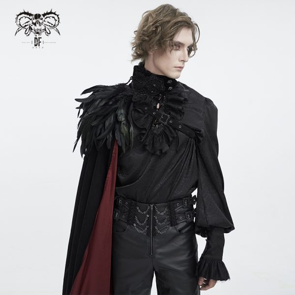 Devil Fashion Raven Single Shoulder Shawl