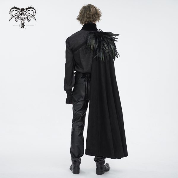 Devil Fashion Raven Single Shoulder Shawl
