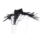 Devil Fashion Akara Feather Bead Shrug