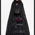 Devil Fashion Amaris Witch Black Cape