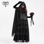 Devil Fashion Amaris Witch Black Cape