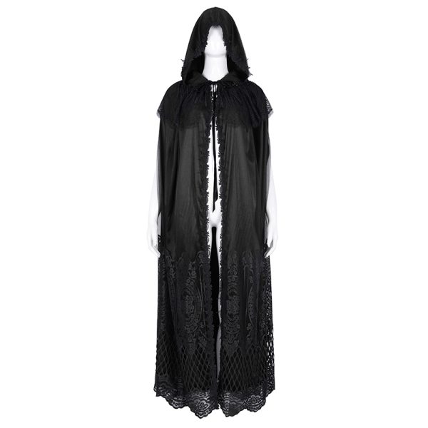 Devil Fashion Amaris Witch Black Cape