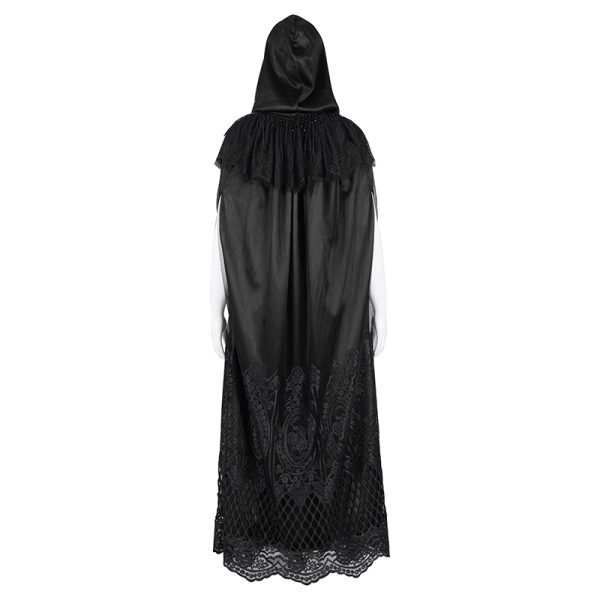 Devil Fashion Amaris Witch Black Cape