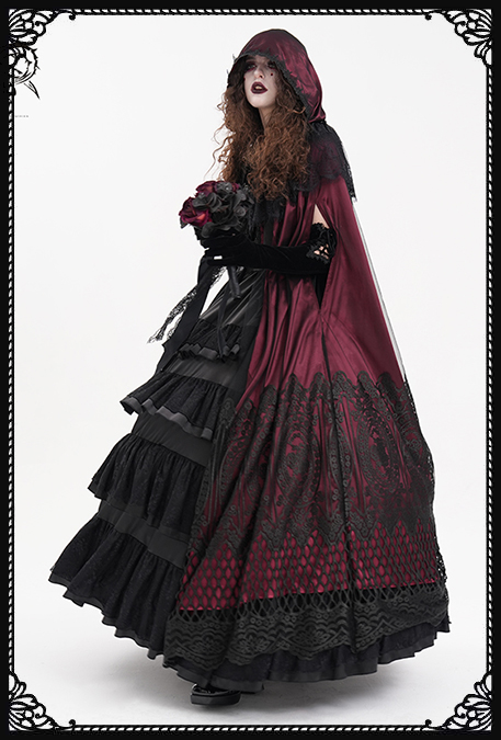 Devil Fashion Amaris Witch Red Cape
