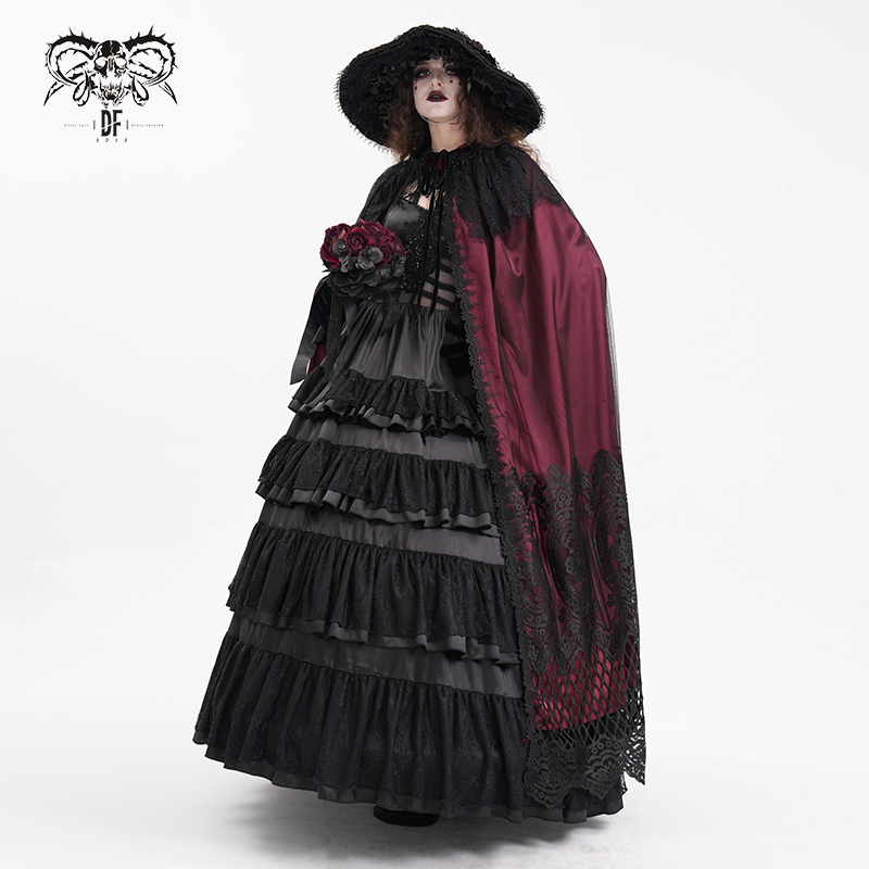 Devil Fashion Amaris Witch Red Cape