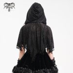 Devil Fashion Trick or Treatz Spiderweb Short Cape