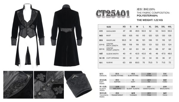 Devil Fashion Blood Lust Black Velvet Jacket