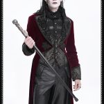 Devil Fashion Blood Lust Red Velvet Jacket