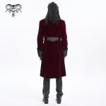 Devil Fashion Blood Lust Red Velvet Jacket