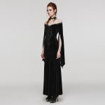 Punk Rave Empress Long Velvet Dress
