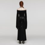 Punk Rave Empress Long Velvet Dress