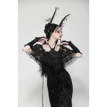 Dark In Love Dusk Sanctum Bardot Mermaid-Style Gothic Dress