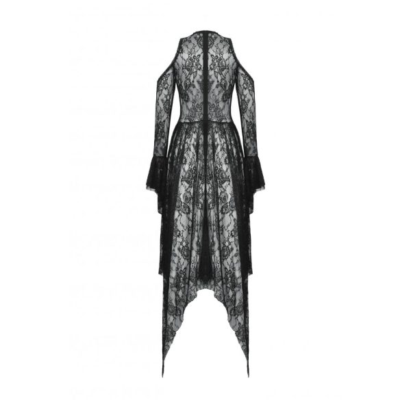 Dark In Love Eldrene Off Shoulder Lace Gothic Dress
