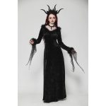 Dark In Love Demona Bell Sleeve Velvet Dress