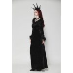 Dark In Love Demona Bell Sleeve Velvet Dress