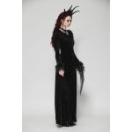 Dark In Love Demona Bell Sleeve Velvet Dress