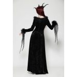 Dark In Love Demona Bell Sleeve Velvet Dress