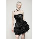 Dark In Love Misa Ruffle Gothic Dress
