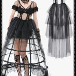 Dark In Love Ethereal Enchantment Gothic Sheer Dress