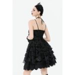 Dark In Love Baby Bat Gothic Ruffle Dress