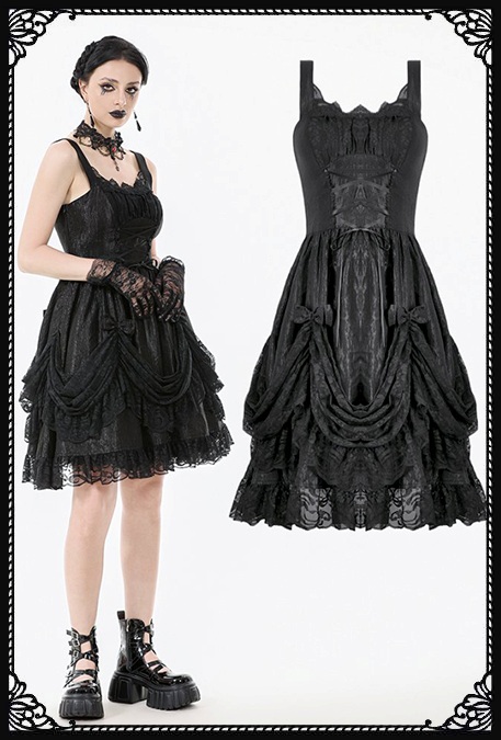 Dark In Love Sabrina Gothic Lace Dress