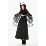 Dark In Love Dollyvine Ruffle Gothic Dress