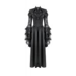 Dark In Love Dollyvine Ruffle Gothic Dress