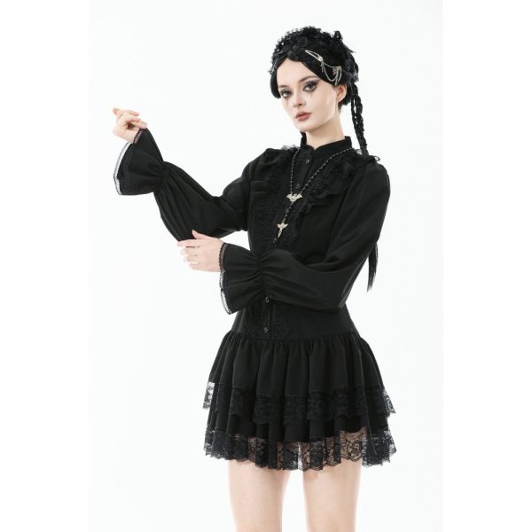 Dark In Love Astrid Long Sleeve Lace Dress