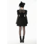 Dark In Love Kaira Long Sleeve Black Gothic Dress