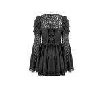 Dark In Love Kaira Long Sleeve Black Gothic Dress