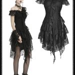 Dark In Love Enchanted Dark Fairy Ruffle Dress