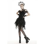 Dark In Love Enchanted Dark Fairy Ruffle Dress