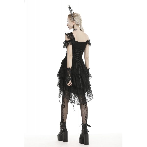 Dark In Love Enchanted Dark Fairy Ruffle Dress