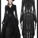 Dark In Love Amara Lace Bell Sheeves Long Cardigan