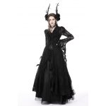 Dark In Love Amara Lace Bell Sheeves Long Cardigan