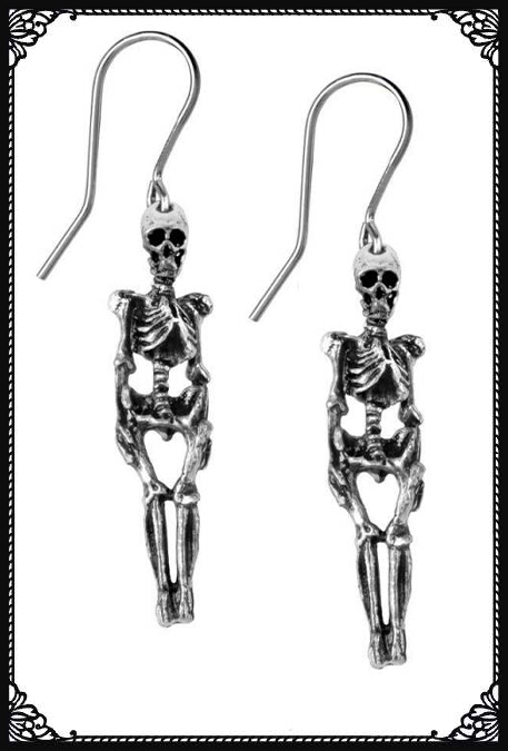 Alchemy Skeleton Earrings