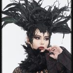 Eva Lady Incubus Feather Headpiece