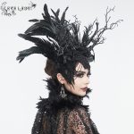 Eva Lady Incubus Feather Headpiece