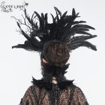 Eva Lady Incubus Feather Headpiece